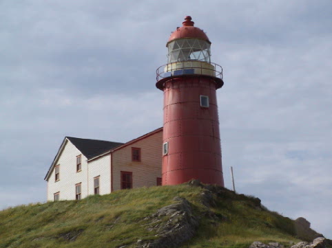 The lighthouse at Ferryland is a great destination for an afternoon hike