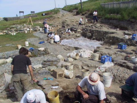 Archaeologists digging up history